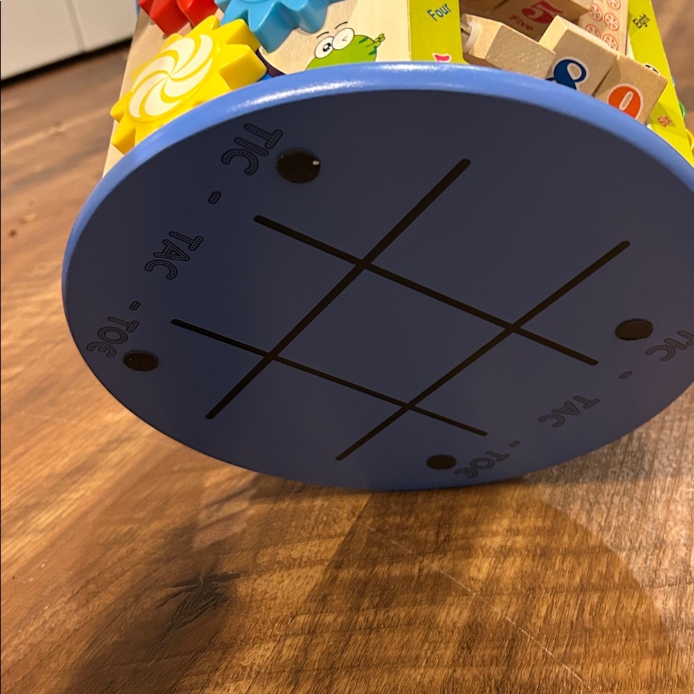 Colorful Wooden Activity Cube for Kids - Picture 3 of 3